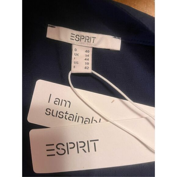 Esprit Skirt navy Size 10 nwt (1316) - Picture 5 of 6